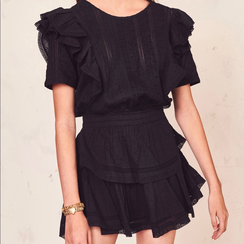LoveShackFancy Natasha Mini Dress